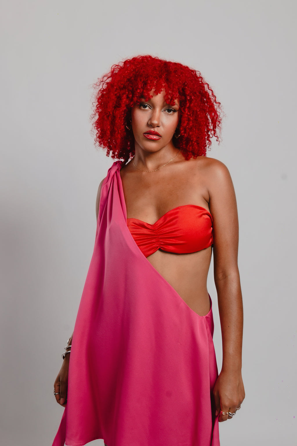 ROBE FUCHSIA