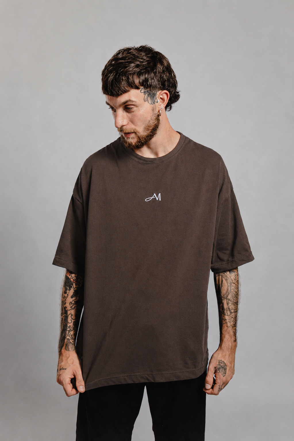 T-SHIRT MARRON