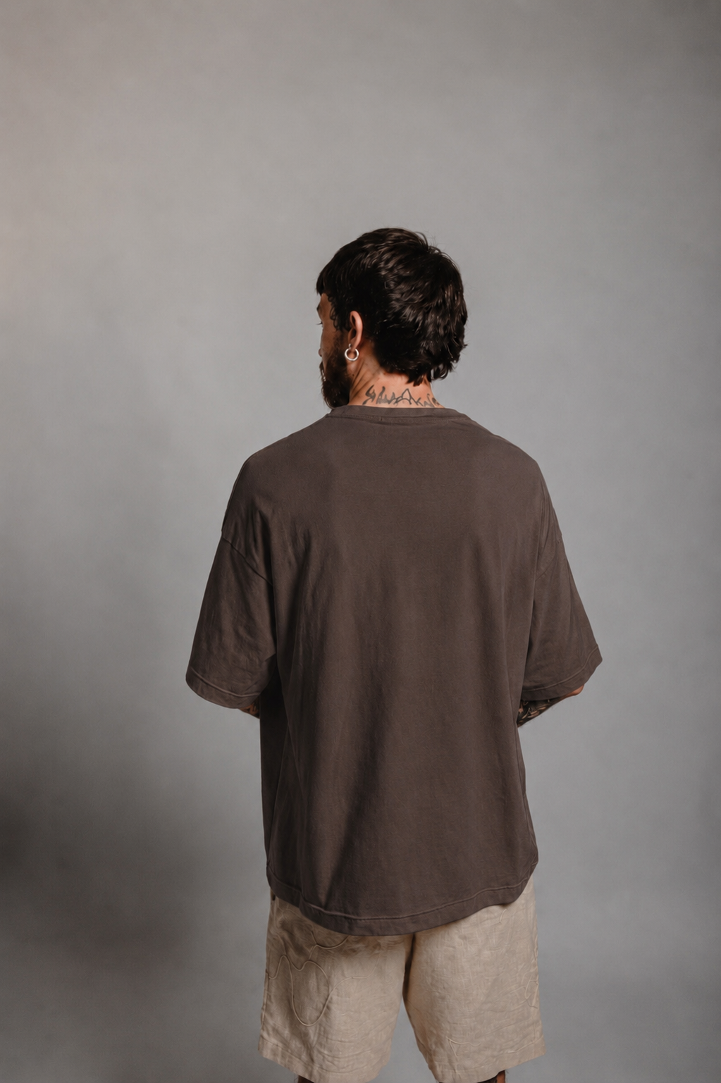 T-SHIRT MARRON
