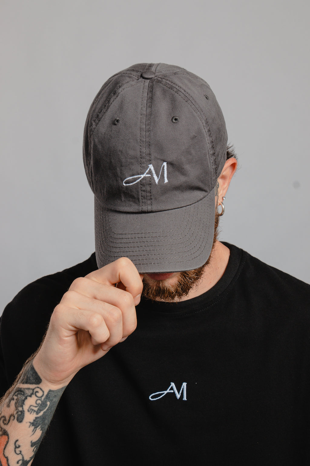 CASQUETTE GRIS ANTHRACITE