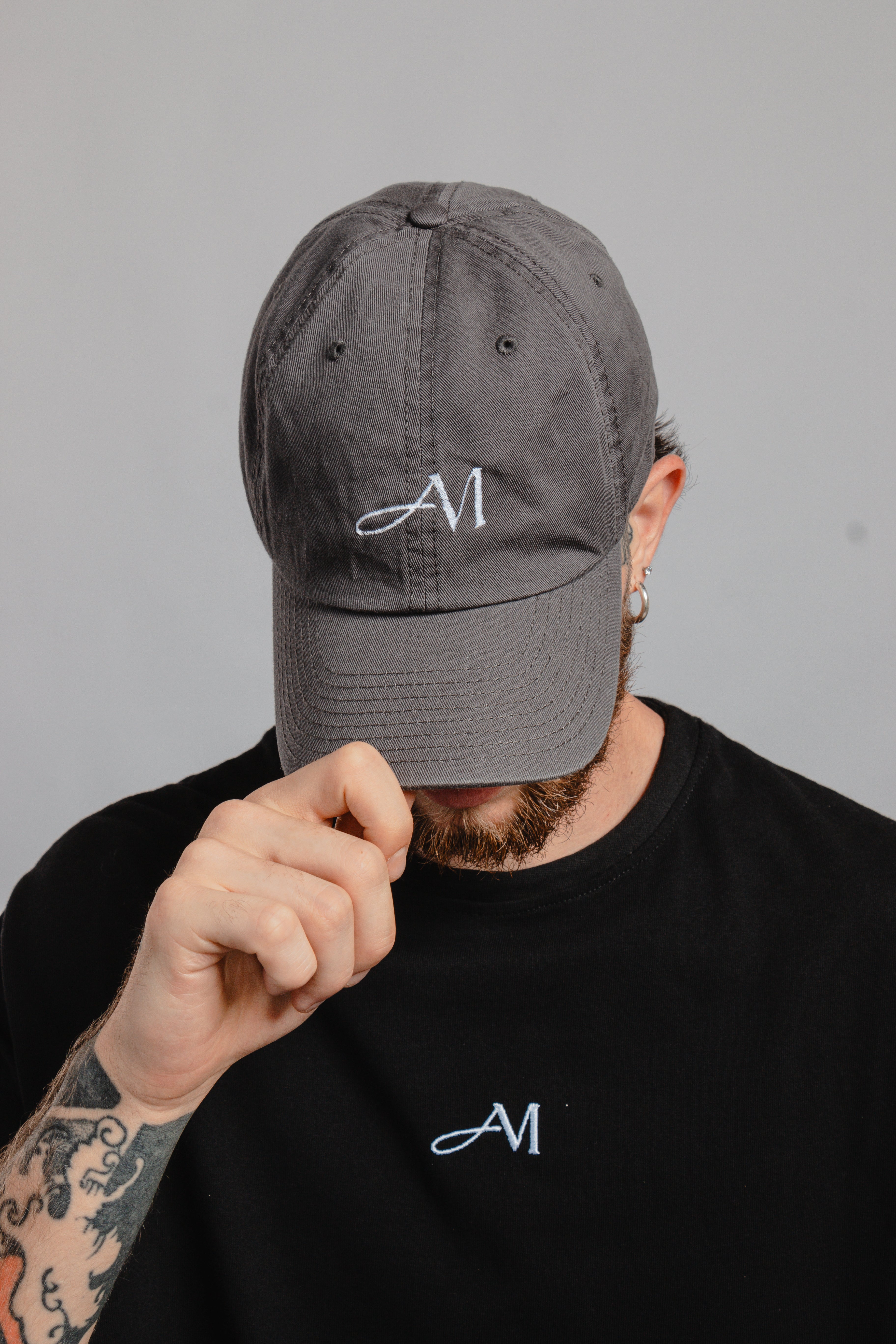 CASQUETTE GRIS ANTHRACITE