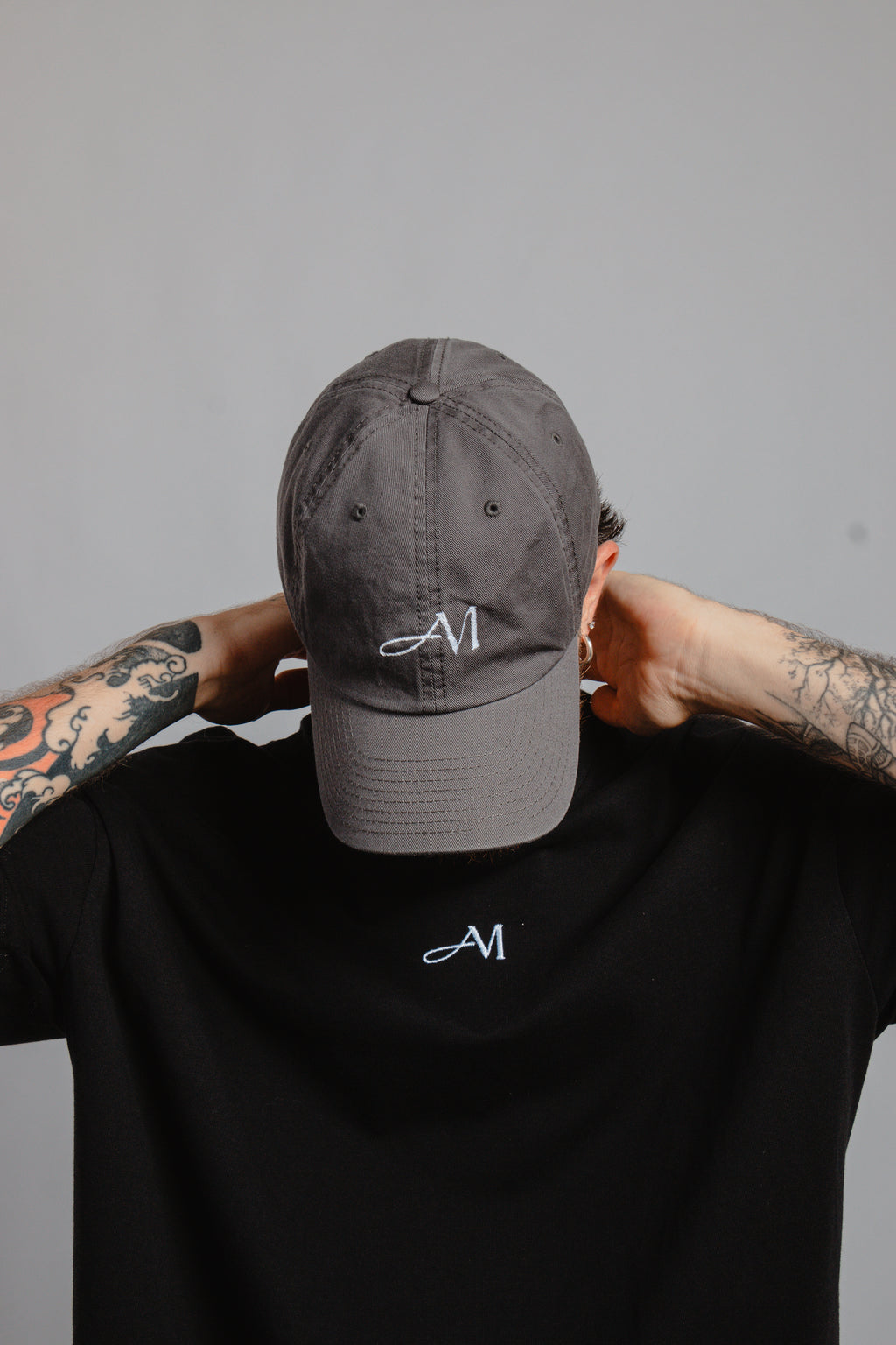 CASQUETTE GRIS ANTHRACITE