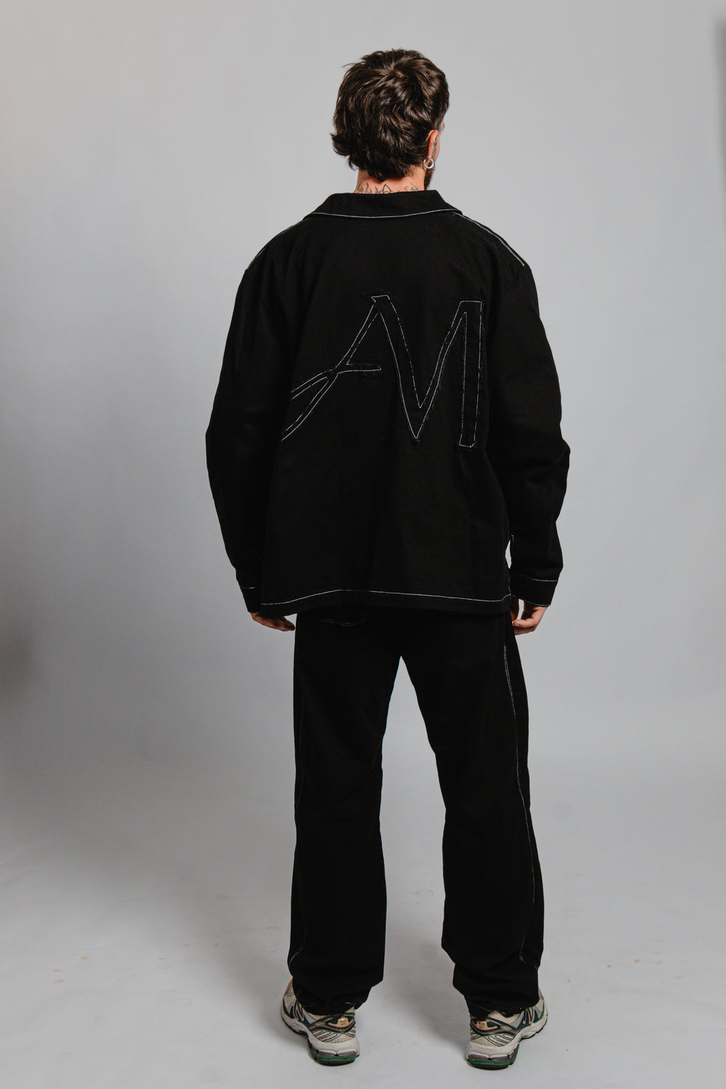 VESTE LONGUE SURPIQURES