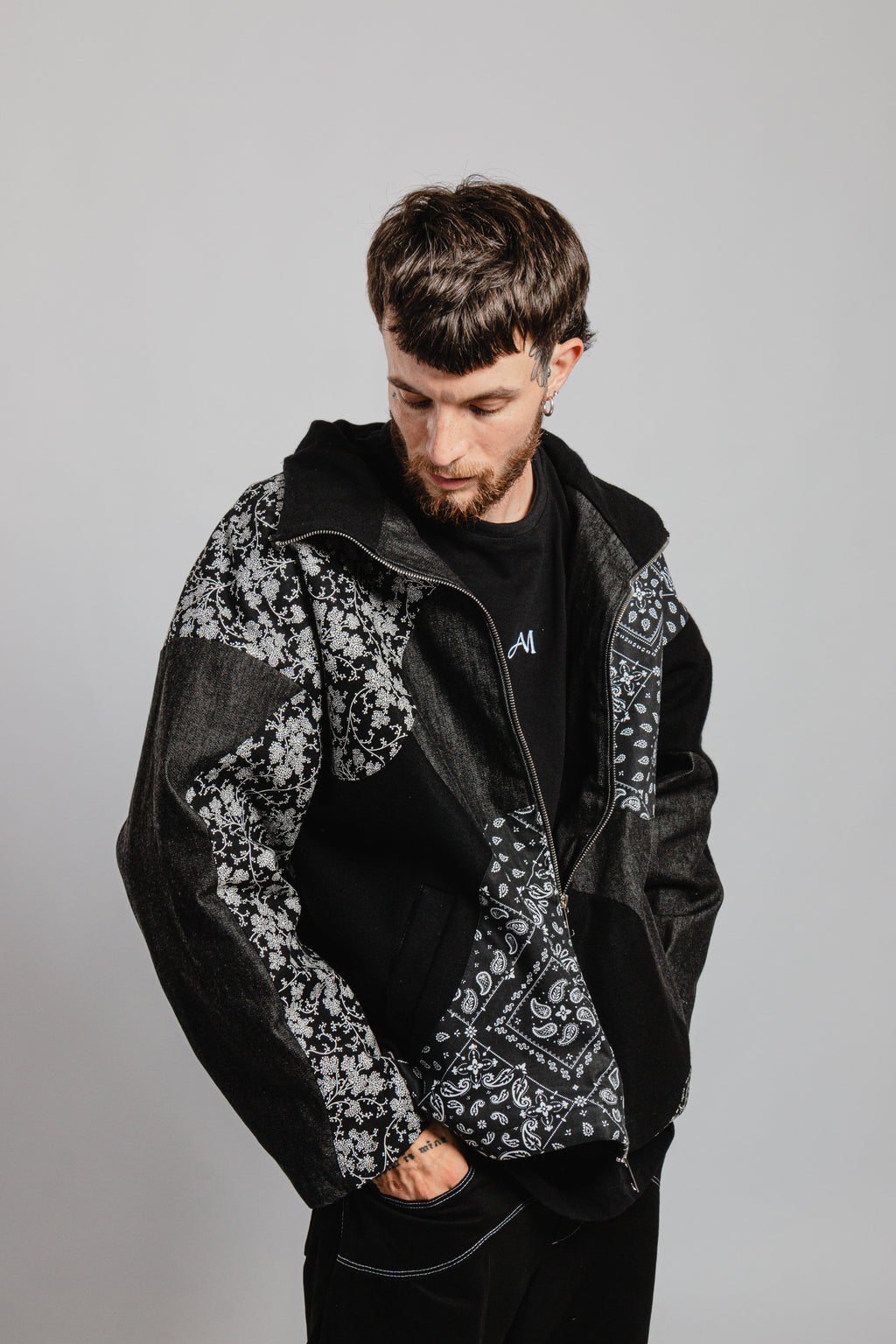 VESTE PATCHWORK
