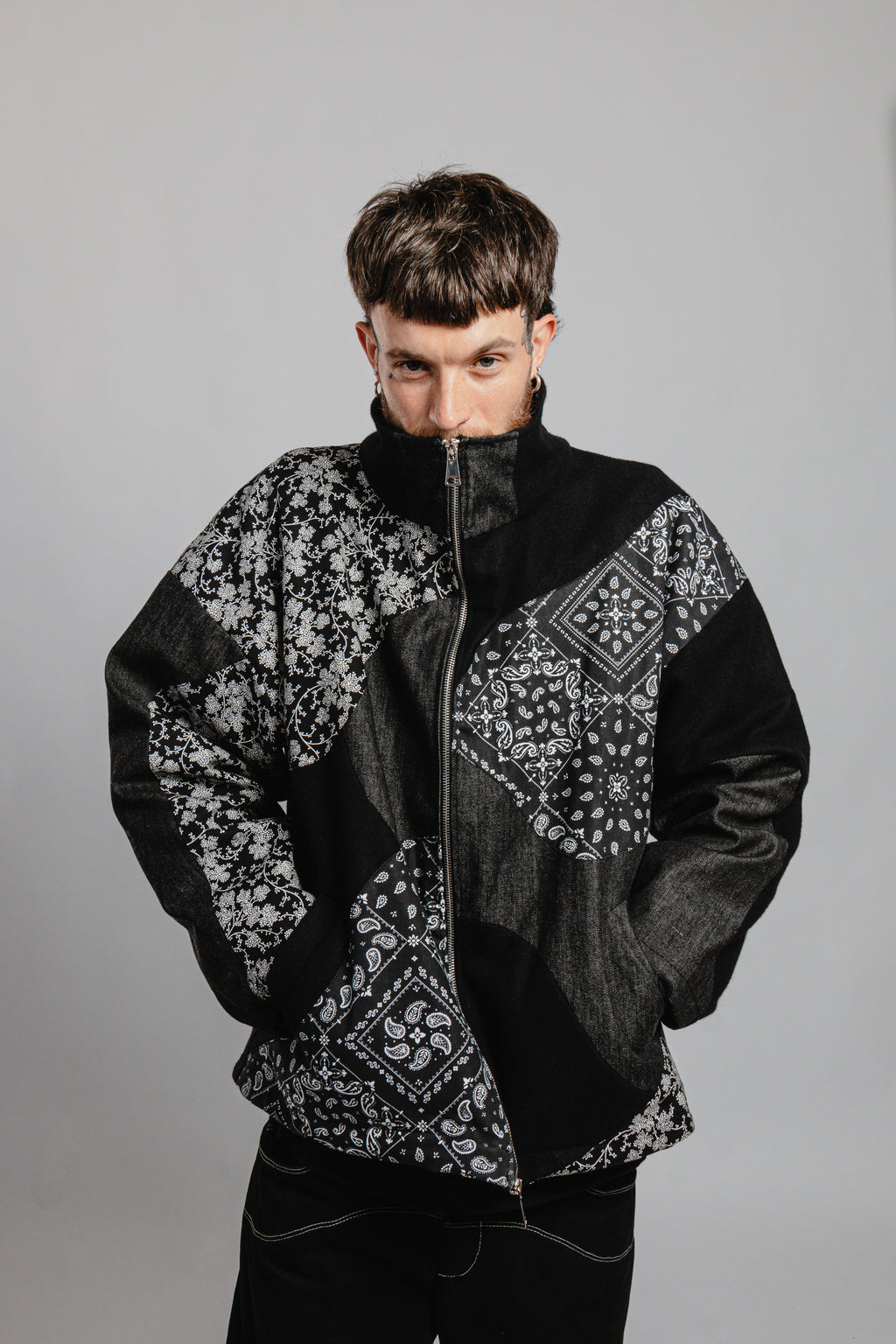 VESTE PATCHWORK