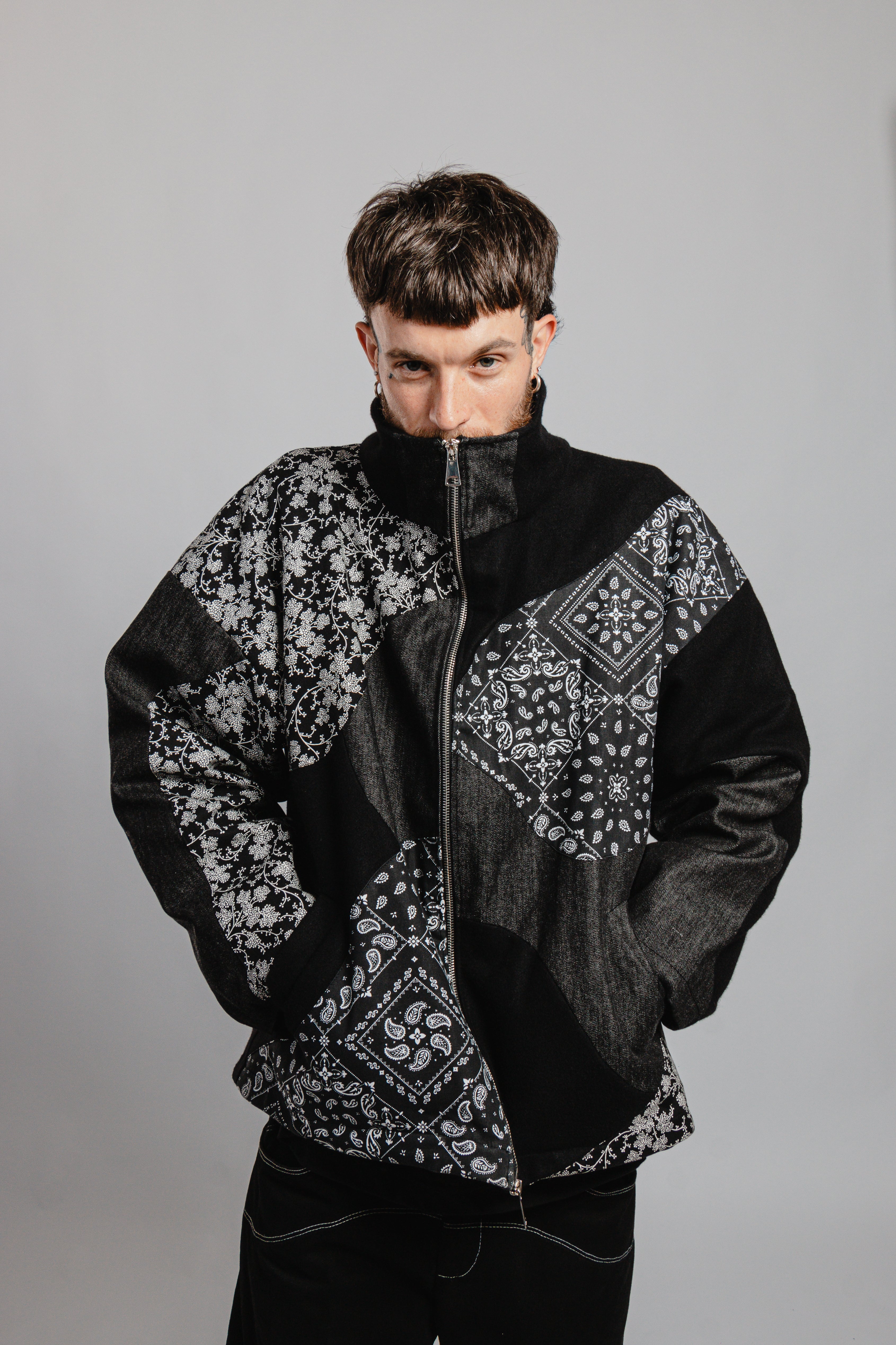 VESTE PATCHWORK