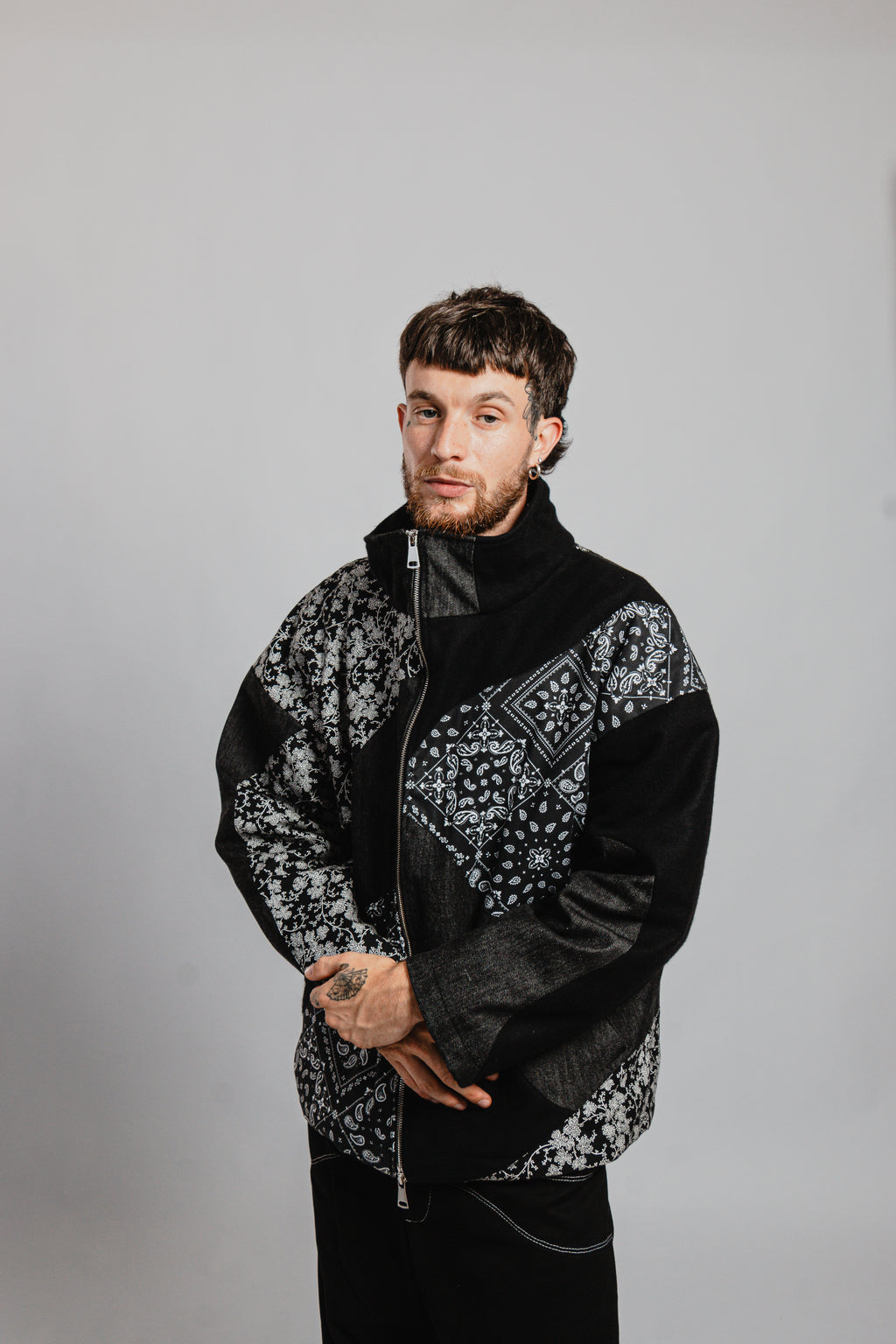 VESTE PATCHWORK