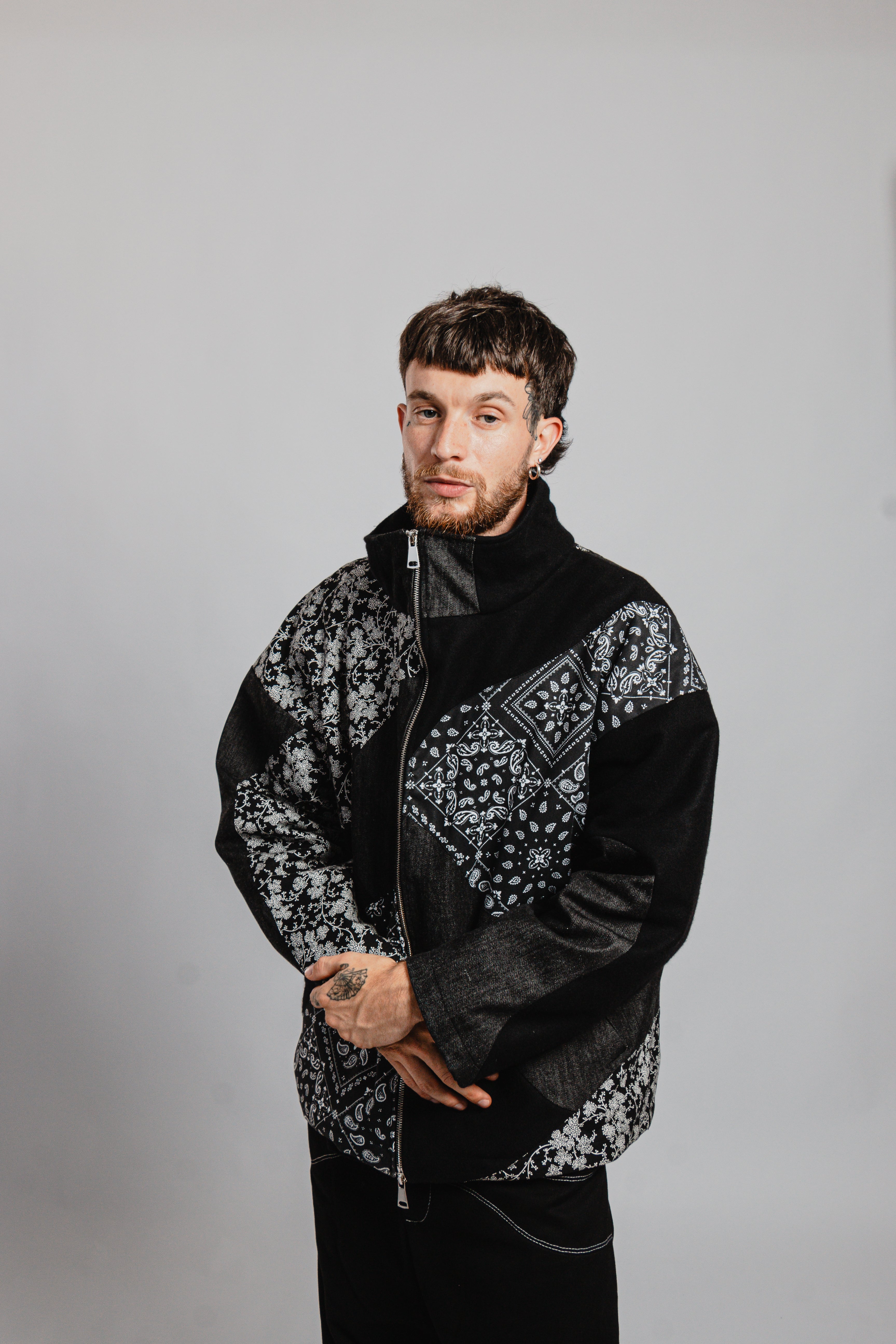 VESTE PATCHWORK