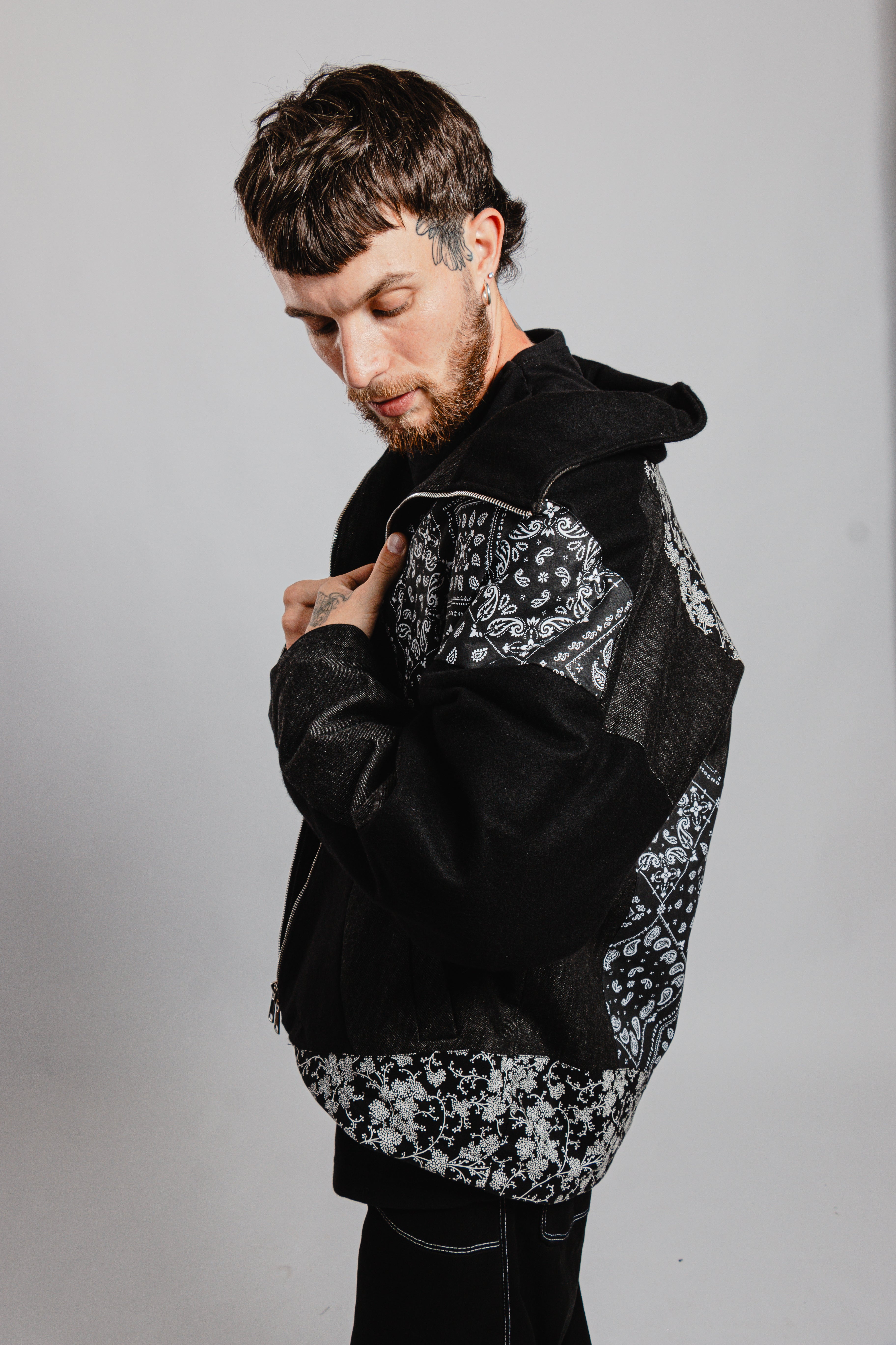 VESTE PATCHWORK