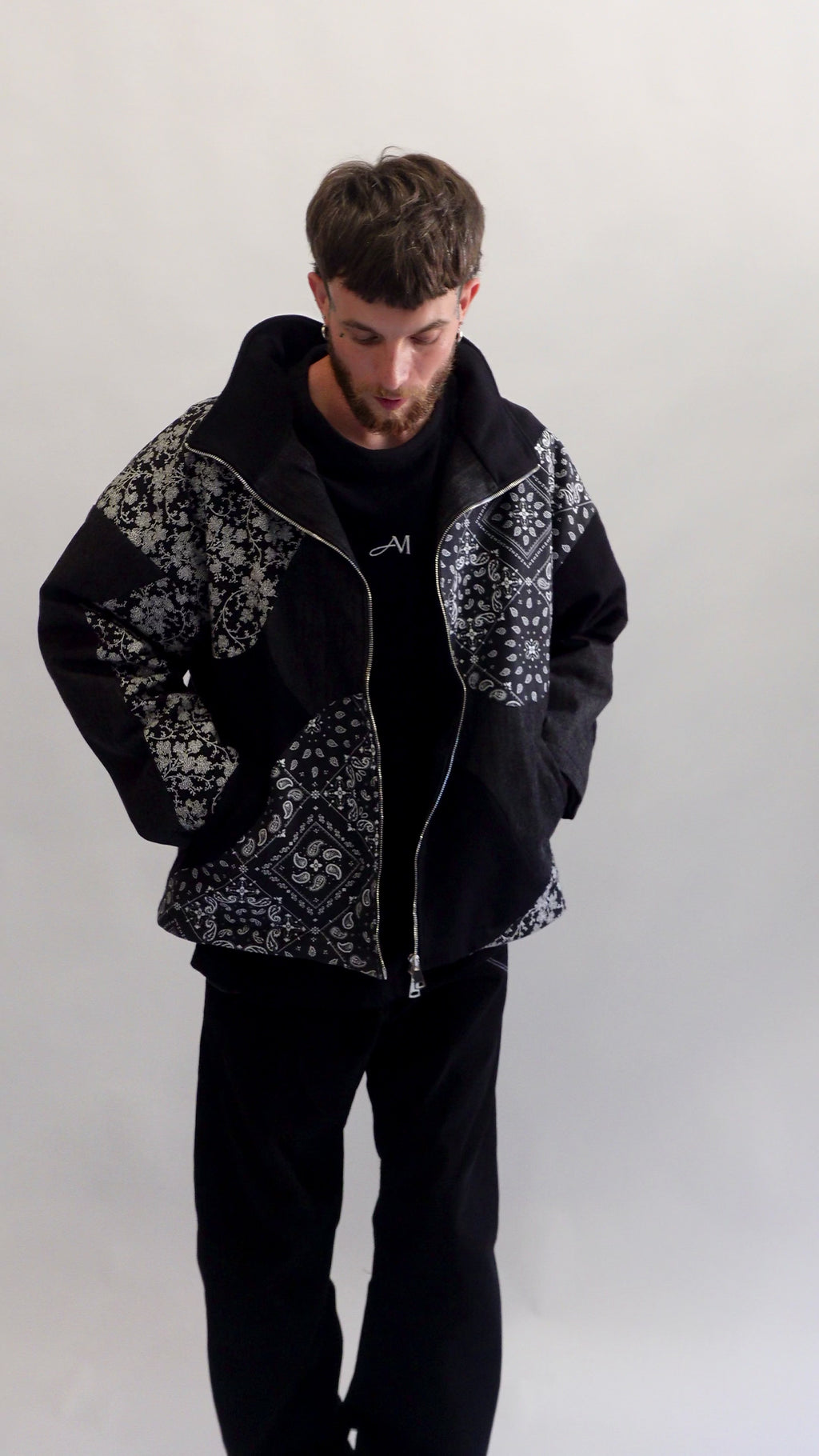 VESTE PATCHWORK