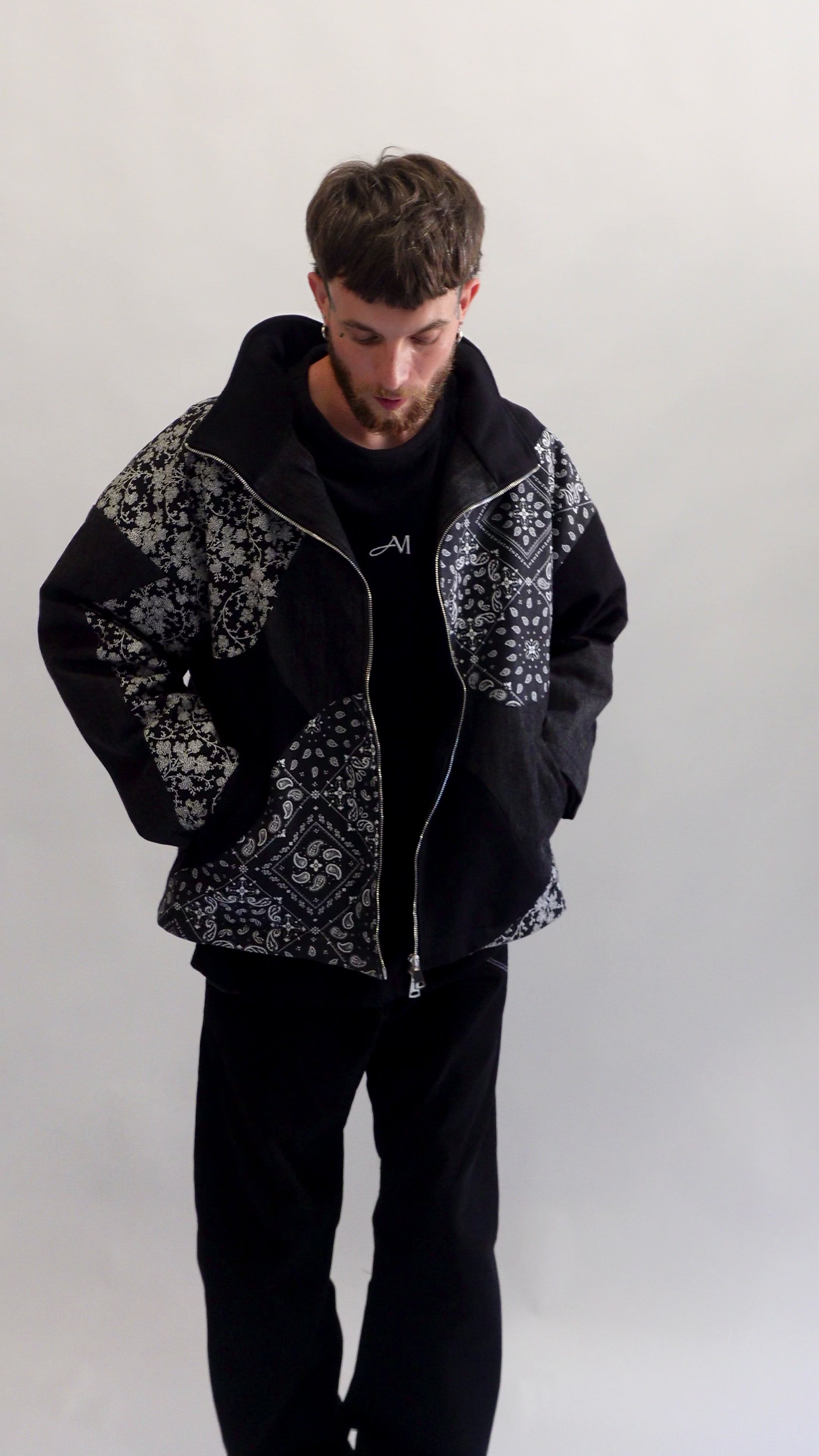 VESTE PATCHWORK